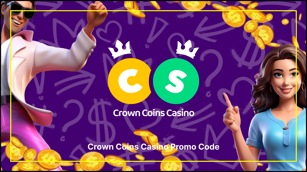 Crown Coins Casino welcome bonus illustration
