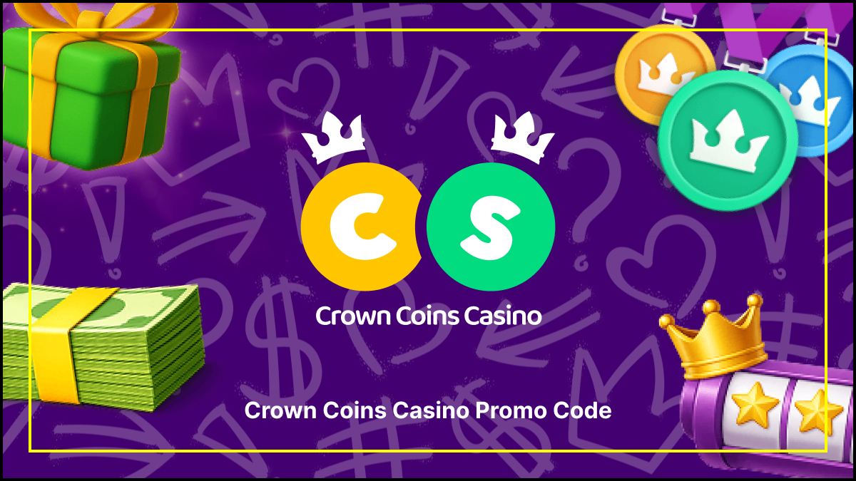 Crown Coins Casino welcome offer banner